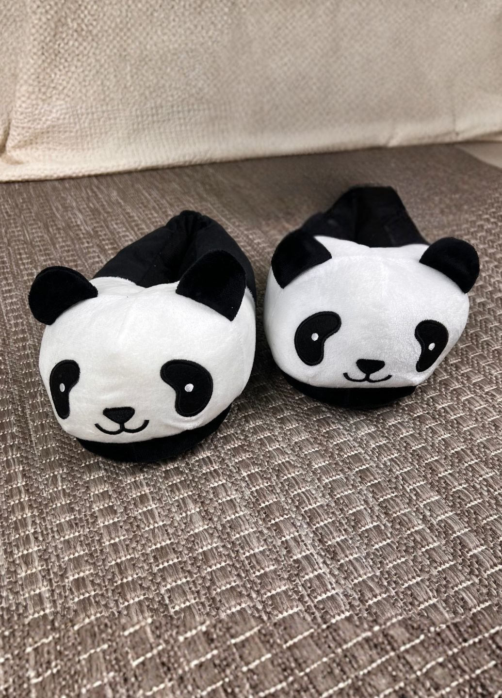 Тапочки для дітей домашні Панда з антиковзною підошвою My Kigu (369774649)