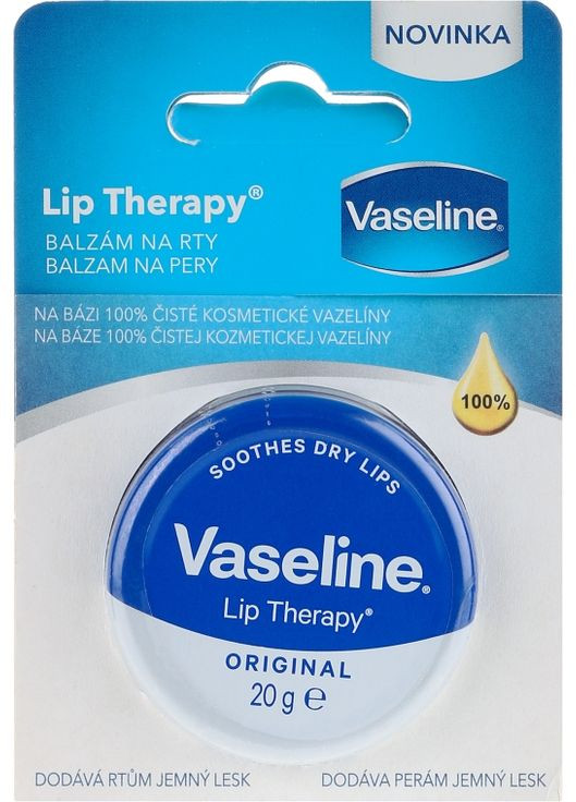Бальзам для губ "Класичний" Lip Therapy Original 20g (523277-34993730) Vaseline (368656148)