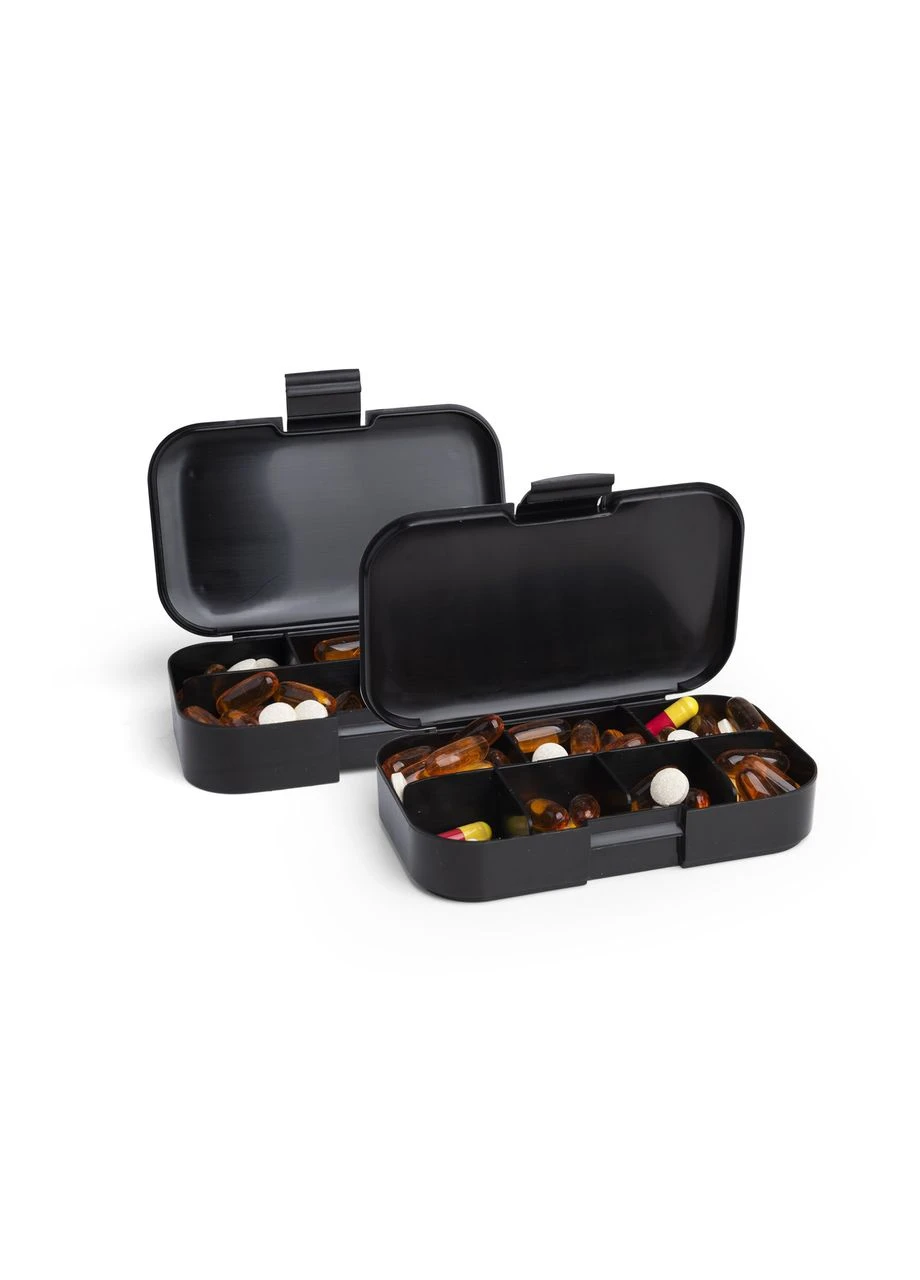 Таблетница PC 5 13x8 см Черная 2-pack SmartShake (387882810)