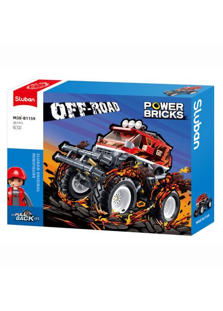 Конструктор Power Bricks Позашляховик (M38-B1159) Sluban (370623485)