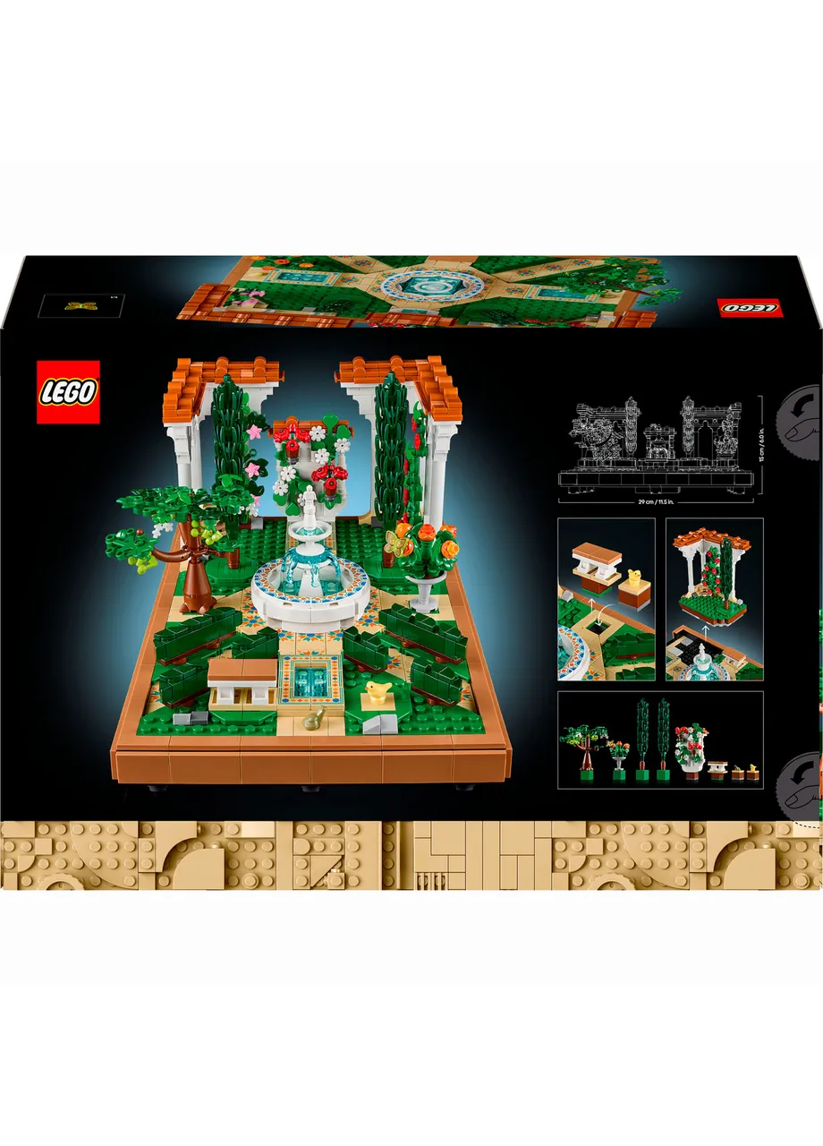 Конструктор Icons Сад фонтанів (10359) Lego (369940073)