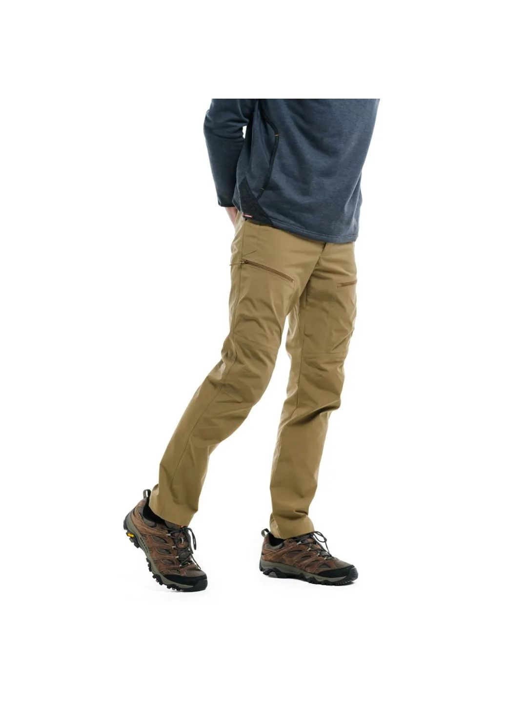 Коричневые демисезонные брюки Turbat