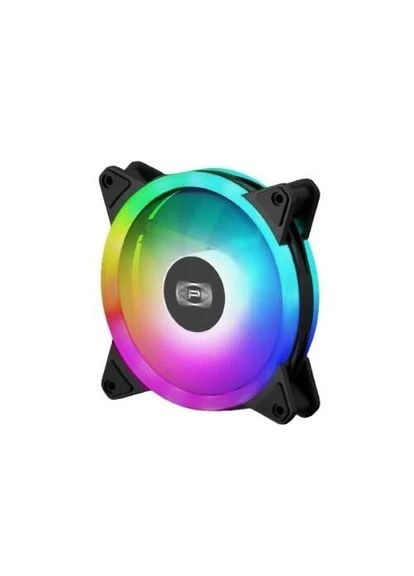 Вентилятор 120 мм, F3 T120 ARGB, Black, 3 шт, 120х120х25 мм, 500 - 1800 об/хв, до 21.6 дБ, 4-pin (PWM) / 3-pin (ARGB), PCCooler (395352166)
