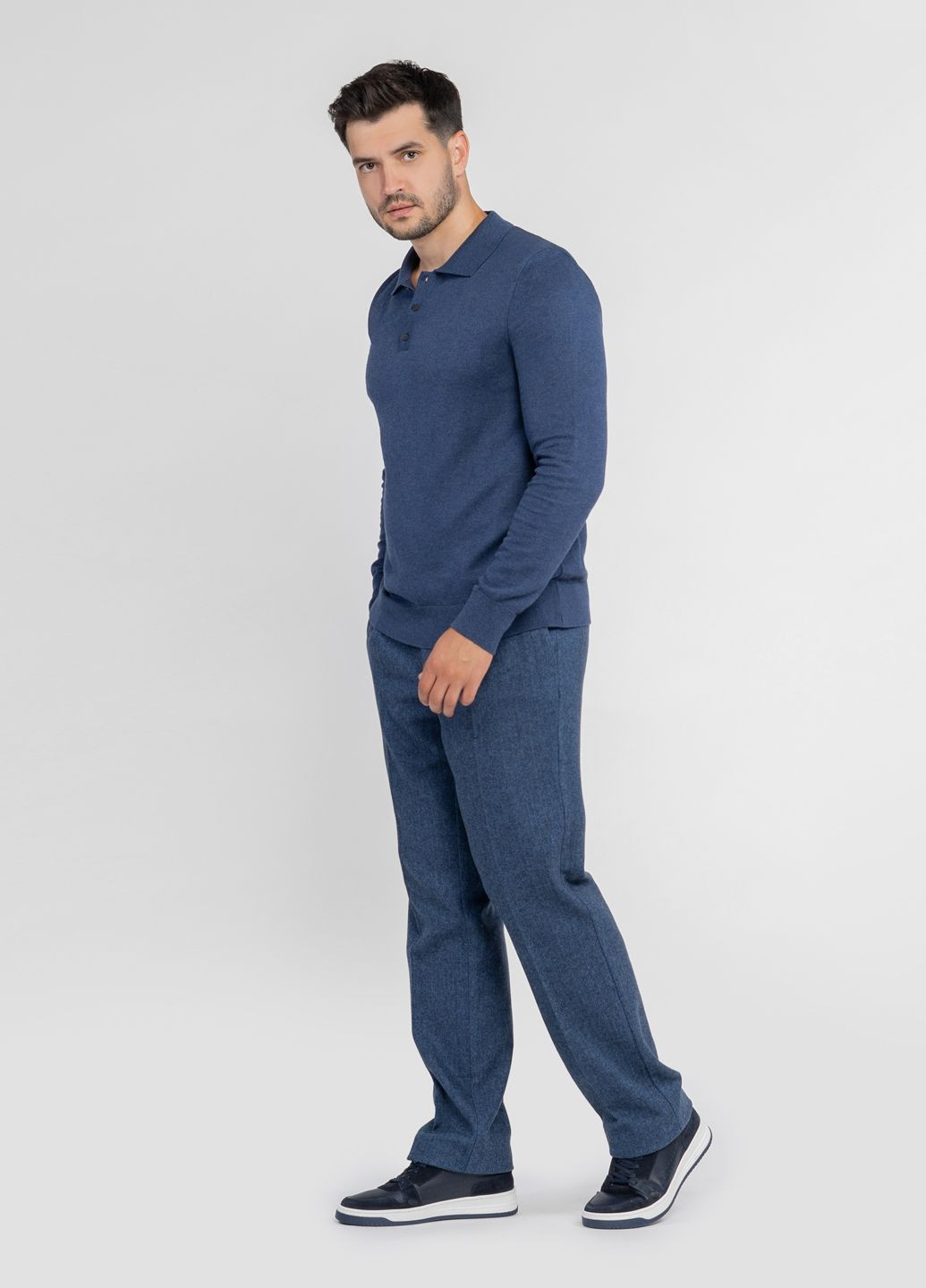 Поло чоловіче синє Arber Polo N-AVT-114 (362744348)