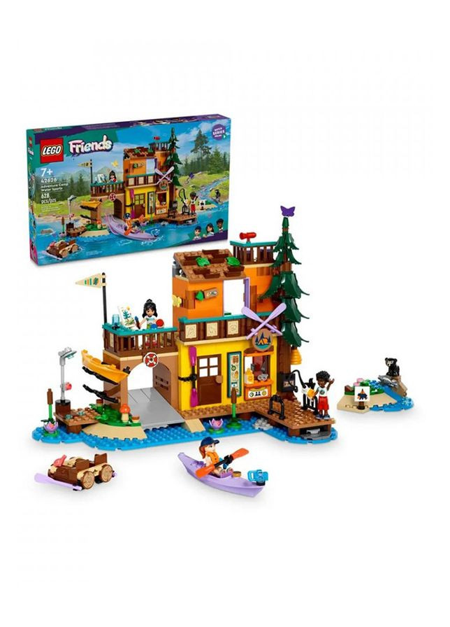 Конструктор Friends "Водні види спорту в таборі пригод" (42626) колір різнокольоровий CB-00253890 Lego (314890620)