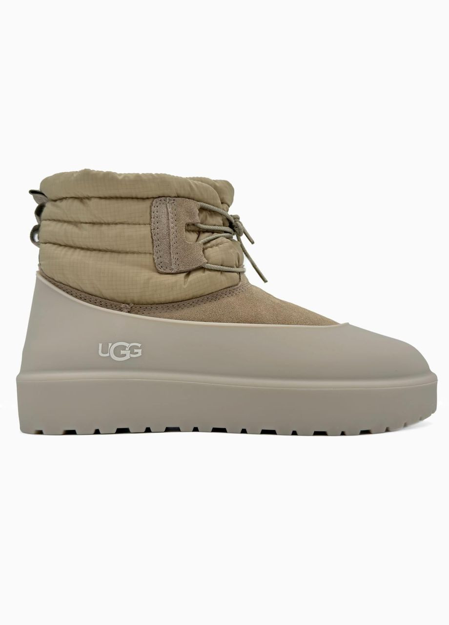 УГГ с галошами Замш Унисекс Classic Mini Lace-Up Suede UGG (305413606)