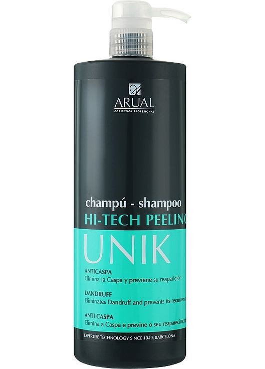 Шампунь-пилинг для волос, склонных к появлению перхоти Unik Hi-Tech Peeling Shampoo*1000ml (1520184-31613884) ARUAL (368659749)