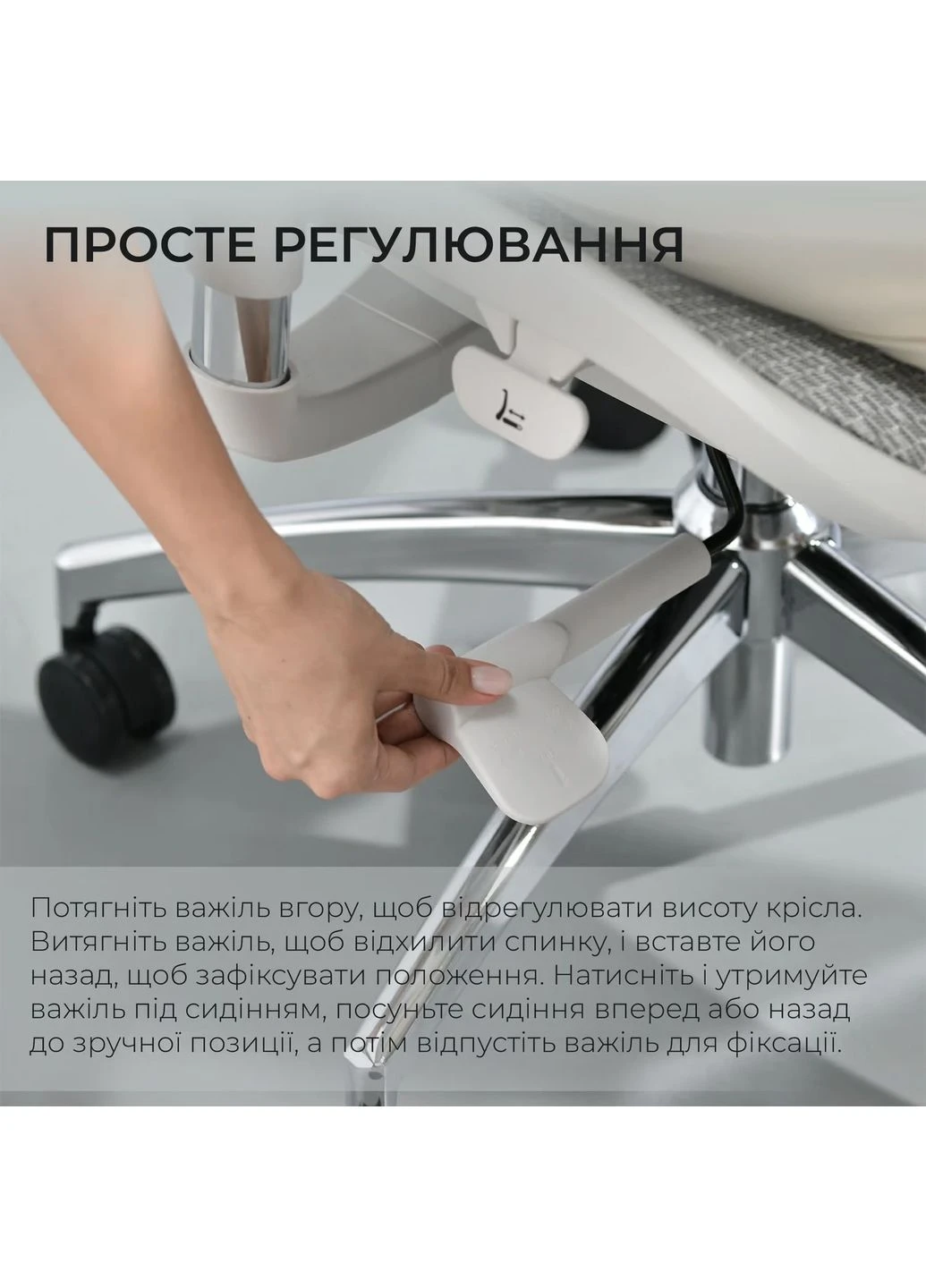 Офисное кресло DORO S100 Mesh White (S100-M302) [148690] Sihoo (401539109)
