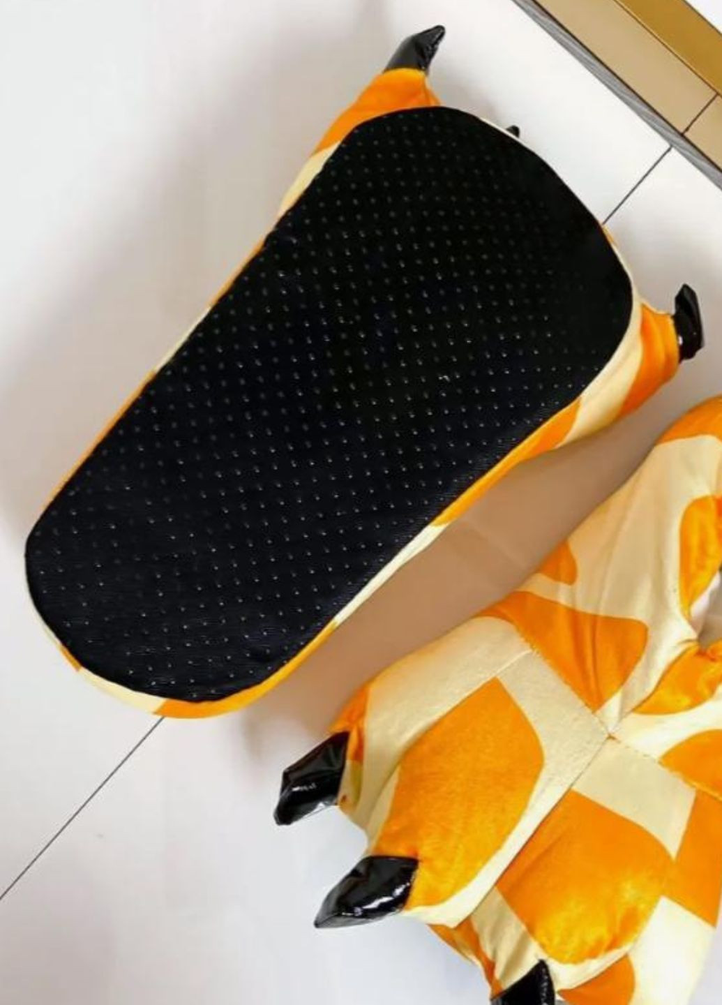 Плюшевые домашние тапочки лапы жираф унисекс для кигуруми My Kigu (366892648)