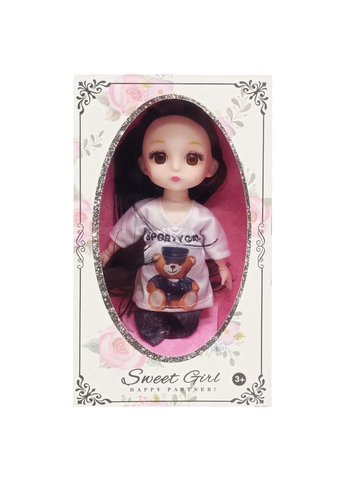 Детская кукла "Fashion Sweet Girl" 3396-144 Черный 3396-144(Black) Bambi (392274340)