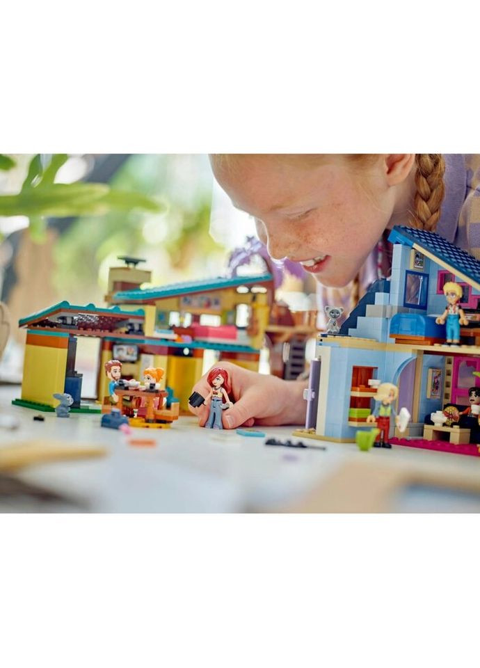 Конструктор Friends Семейные дома Олли и Пейсли 1126 деталей (42620) Lego (281425541)