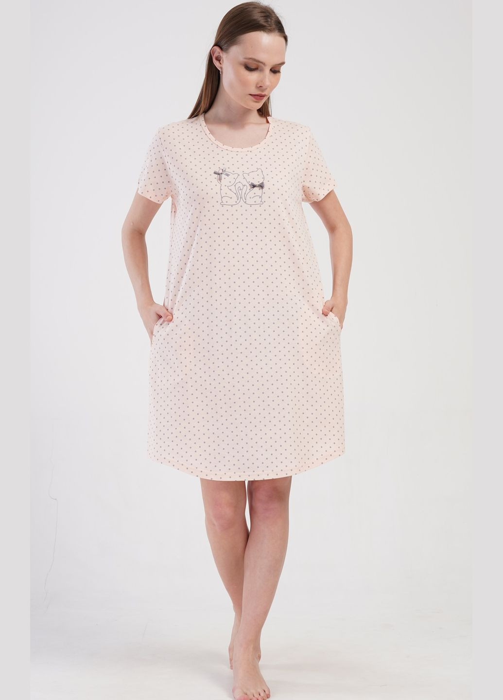 Жіноча нічна сорочка Vienetta (314829140)