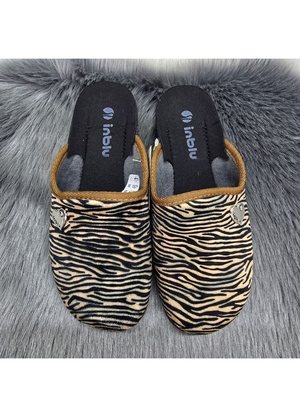 Песочные тапочки домашние Inblu