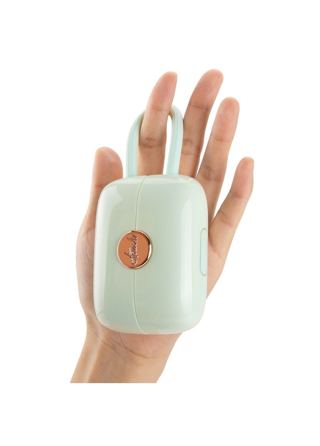 Вакуумний кліторальний стимулятор Louis Vibrate Teal з віброяйцем, у кейсі Otouch (315497852)