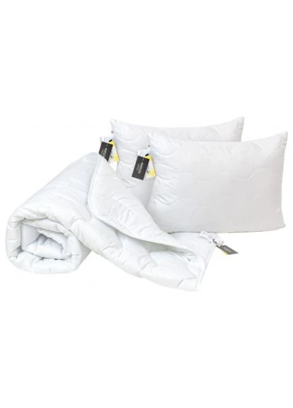 Одеяло + подушки (2200002655774) Mirson Набор BamBoo №1684 Eco Light White Одеяло 220х240 (379099827)