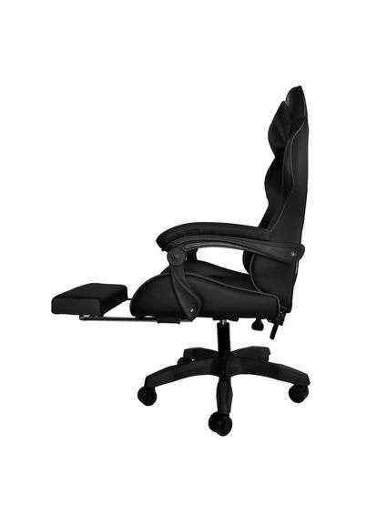 Игровое кресло с подставкой для ног Malatec 24243 BLACK Dunmoon (382512393)