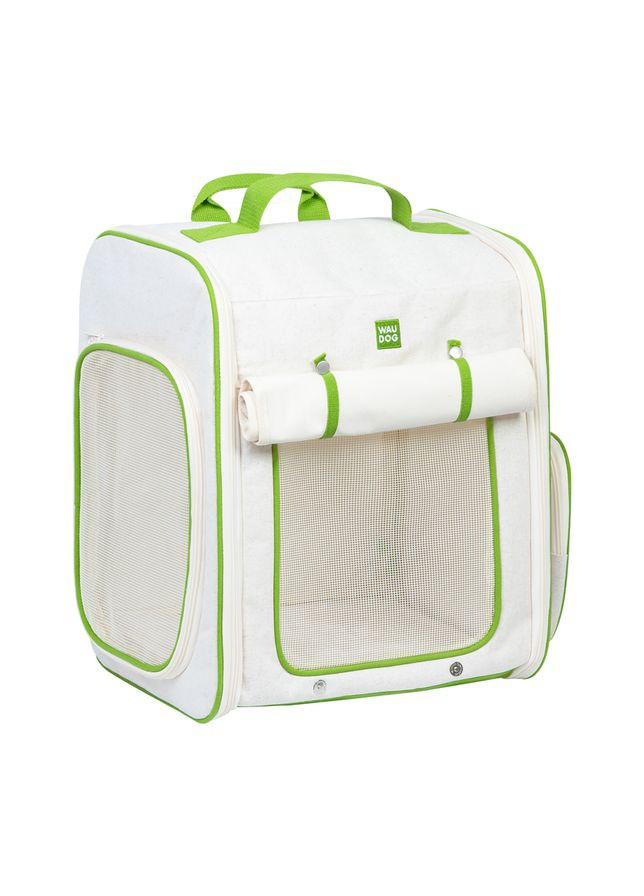 Рюкзак-переноска для кошек и мелких пород собак Relax Eco, 42*34*27 см, до 8 кг WAUDOG (322002059)