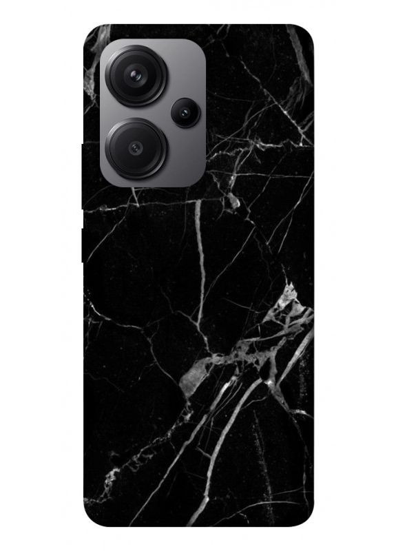 Чохол з принтом для Xiaomi Redmi Note 13 Pro+ для Ксяомі, сяомі, ксіомі редмі ноте 13 про+ плюс Чорний мармур No Brand (339061378)