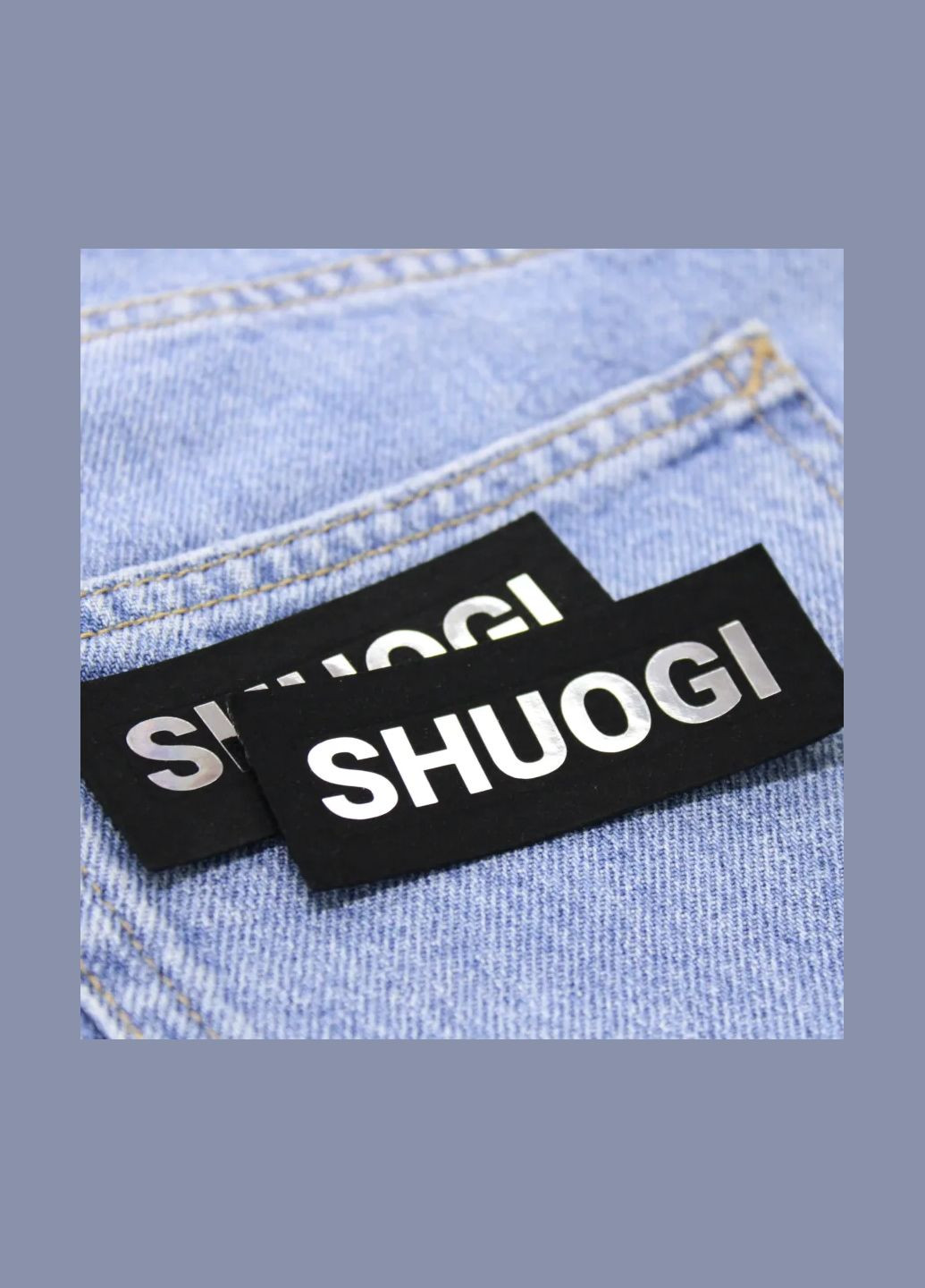 Нашивка "Shuogi" чорного кольору (482) No Brand (335811807)
