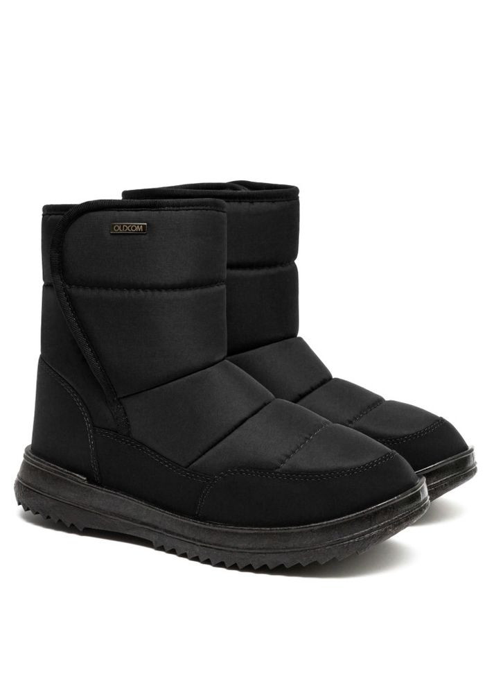 Черные зимние дутики мужские everest чёрные Oldcom