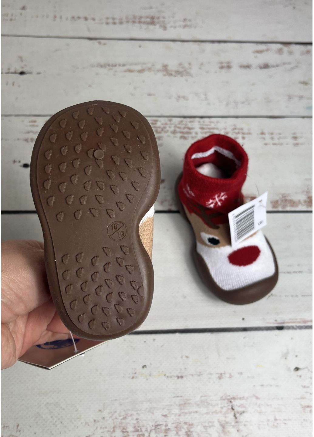 Капці-шкарпетки дитячі Різнобарвний (372) Lupilu (364927111)