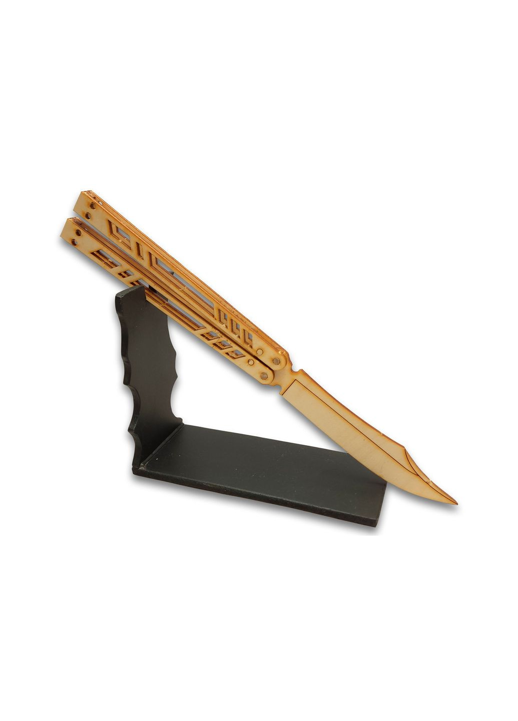 Нож Бабочка Butterfly Standoff 2 из фанеры Набор №2 KOGOTOK (335056204)