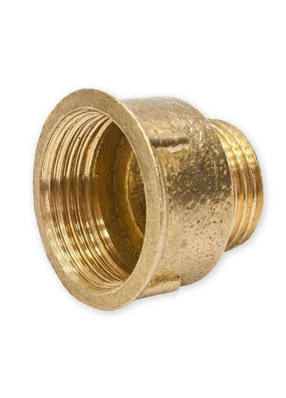 Переходник 1/2''внутр х3/8''наруж Украина, латунь No Brand (362491559)