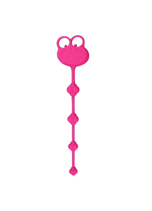 Силиконовые анальные шарики Silicone Frog Anal Beads Lovetoy (381049396)