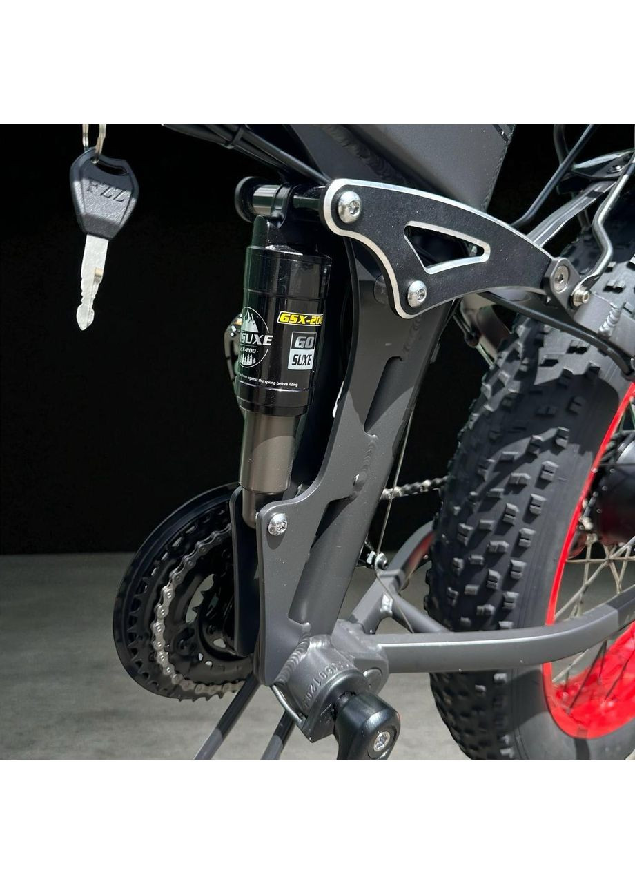 Электровелосипед Lankeleisi XT750 Plus 1000W 17.5Ah Алюминиевый Красный VOLTO (351503895)