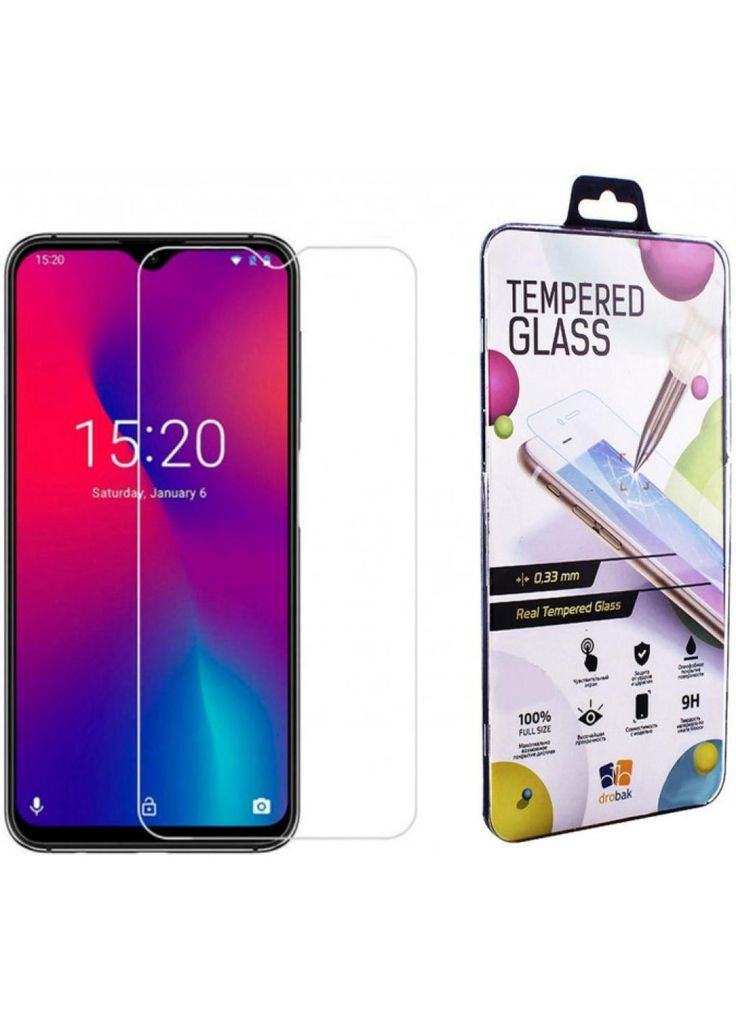 Скло захисне Blackview A80 Pro Tempered glass (m432919) Drobak Blackview A80 Pro Tempered glass (222235) (367068720)