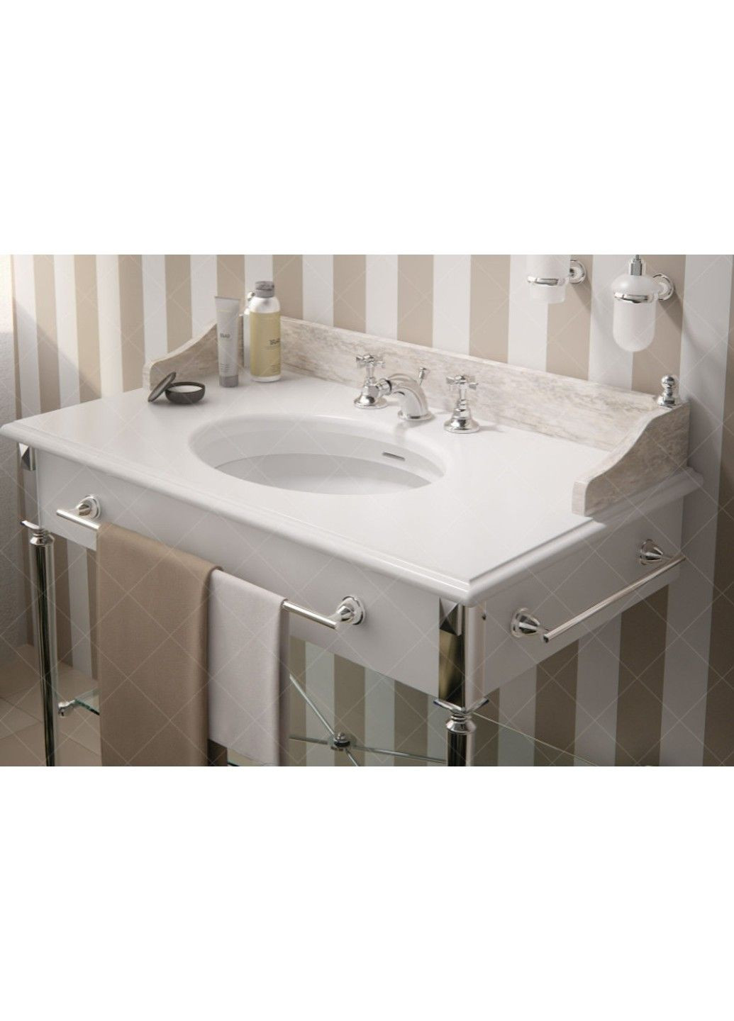 Держатель для полотенца Genziana 600 мм (GE21-13-60) Хром Gedy (331639263)