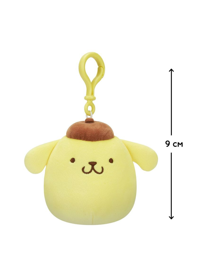Мягкая игрушка на клипсе Помпомпурин (9 cm) Squishmallows (308796236)