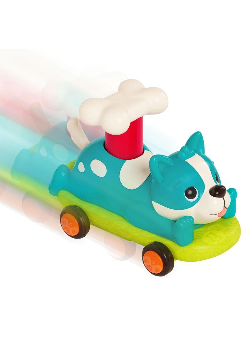 Машинка инерционная серии Локмобили — Песик, цвет бирюза. Battat (363261882)