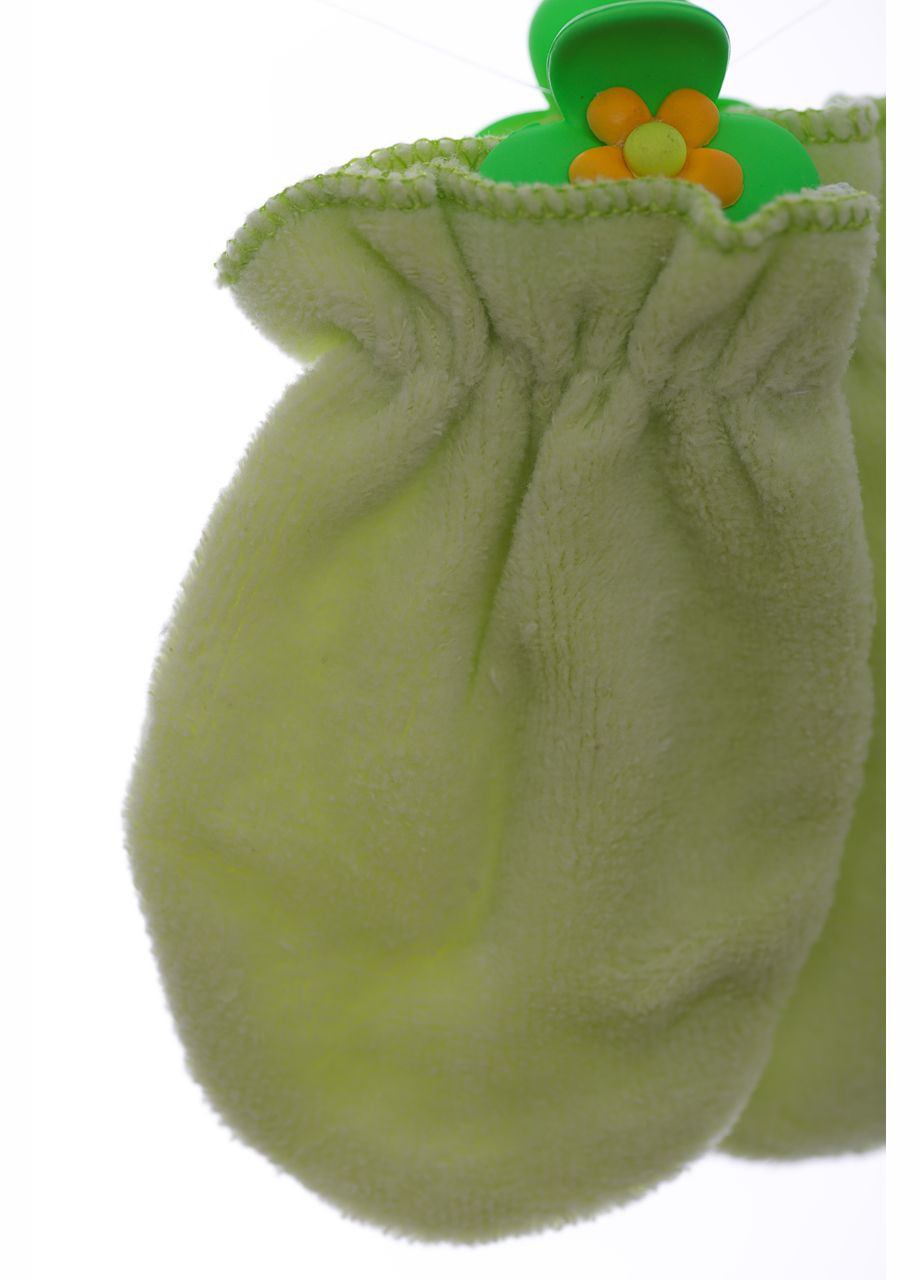 Царапки велюровые на резинке зеленый 56 см (39104) BABYKROHA (297200878)