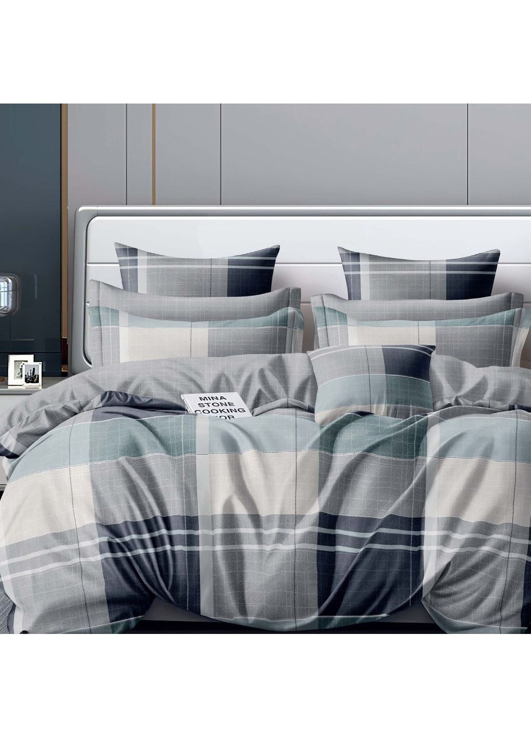 Комплект постільної білизни подвійний ранфорс Viluta 25398-dv (362575757)