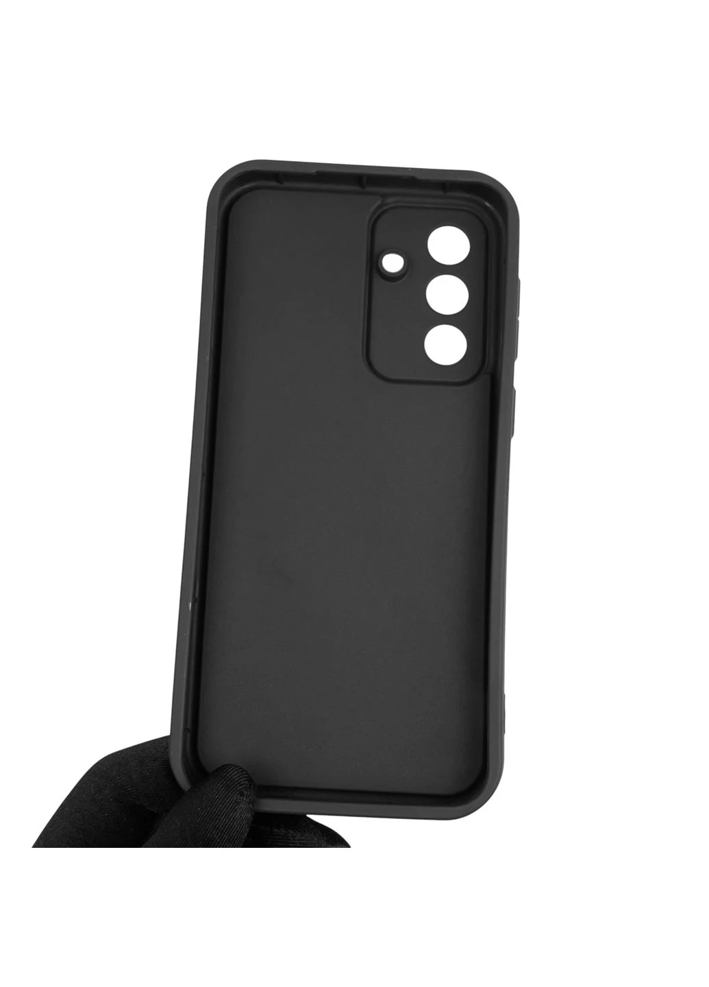 Чехол силиконовый оригинальный Soft Touch с 3D принтом злой котик для Galaxy A36 5G (SM-A366U) (Полная защита камеры) Samsung (378969950)