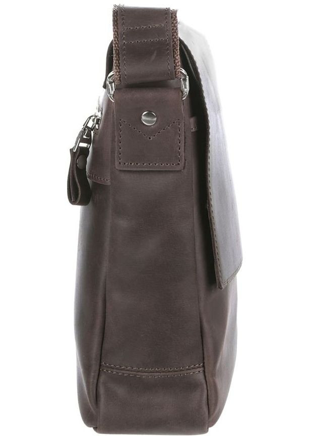 Сумка через плече для документів із натуральної шкіри ділового стилю коричнева (sku_00884) No Brand (328922413)