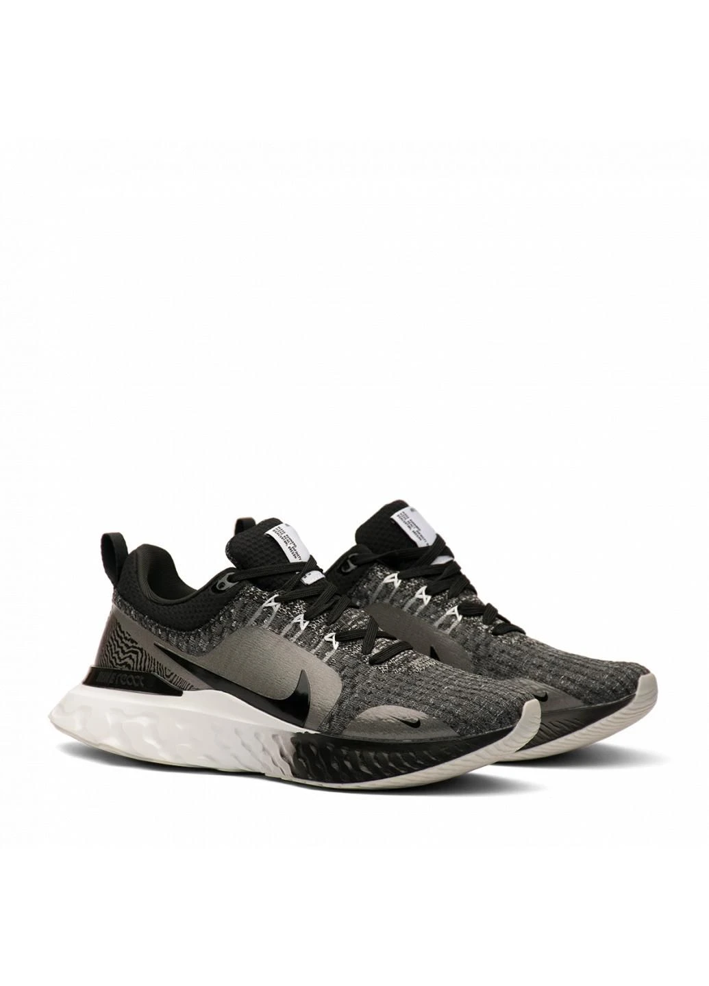 Чорні кросівки react infinity dz3027-001 демісезон Nike
