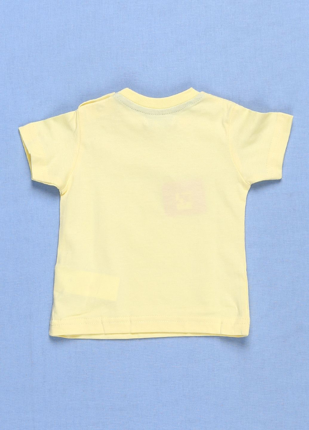 Желтая демисезонная футболка красный Orchestra