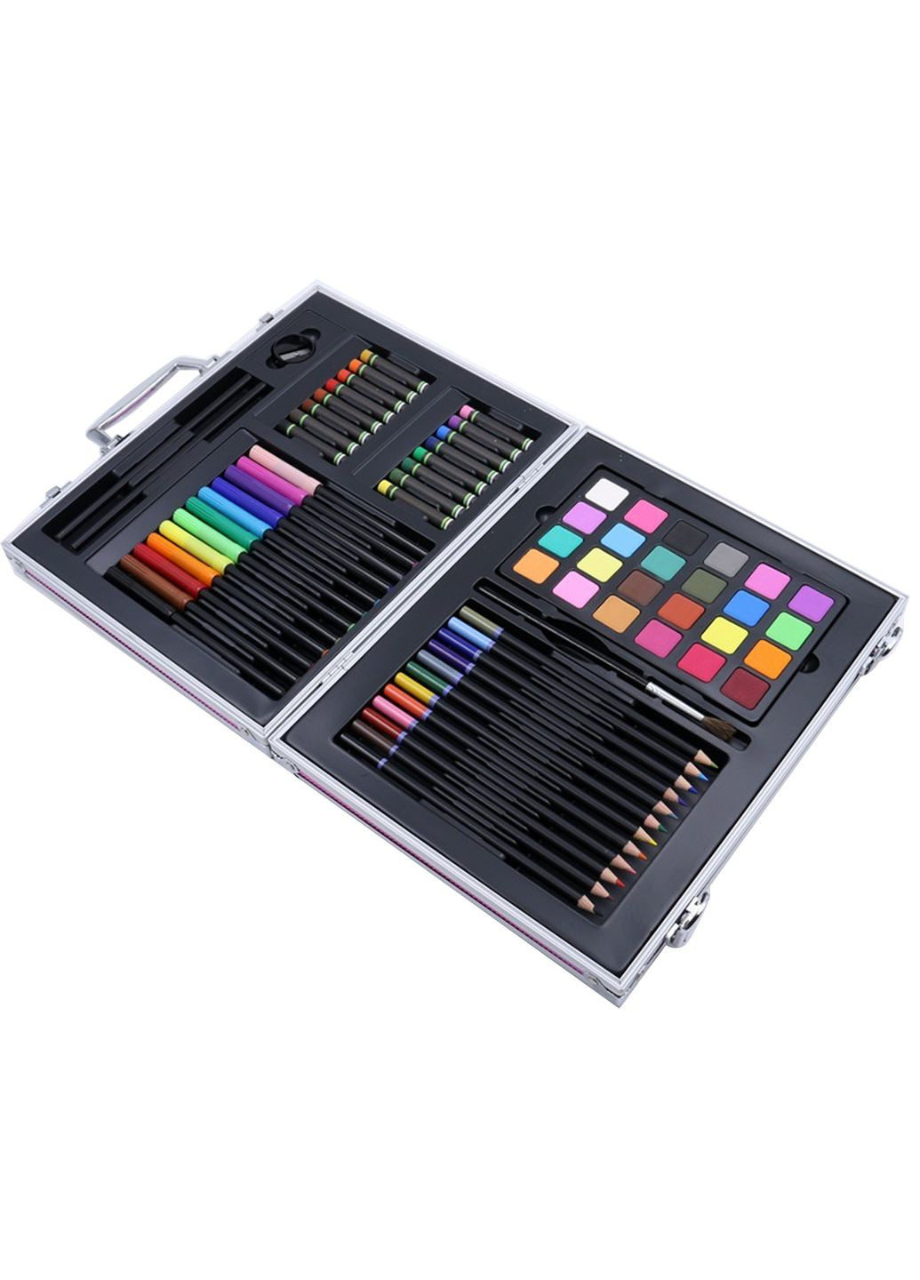 Набір для малювання в алюмінієвому кейсі 70 предметів Worison (322635029)