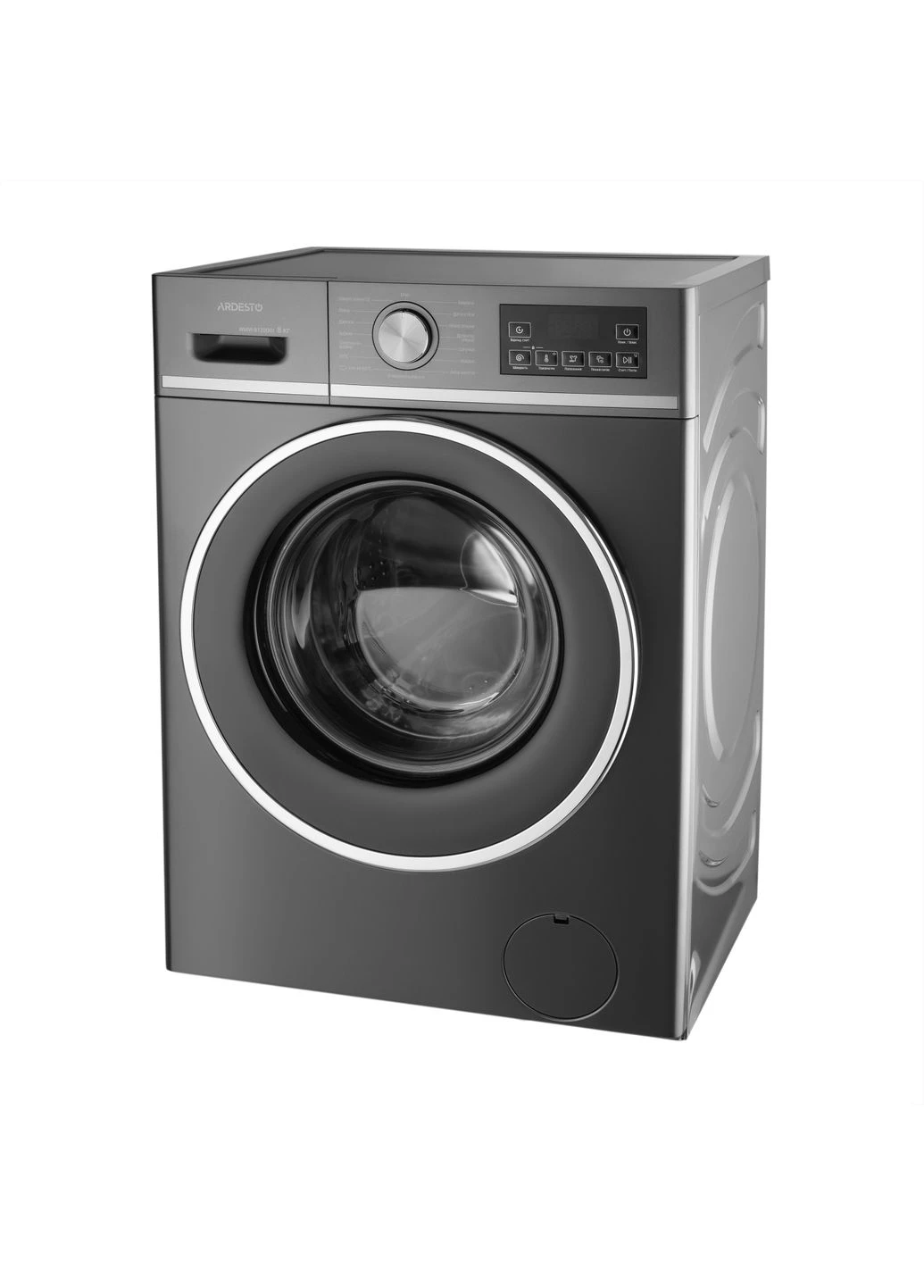 Фронтальная стиральная машина, 8кг, 1200, А+++, 55см, дисплей, пар, инвертор, Ardesto (387420892)