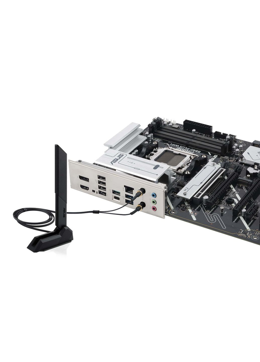 Материнская плата PRIME B840PLUS WIFI sAM5 B840 4xDDR5 M.2 HDMI DP WiFi BT ATX Asus (315889688)