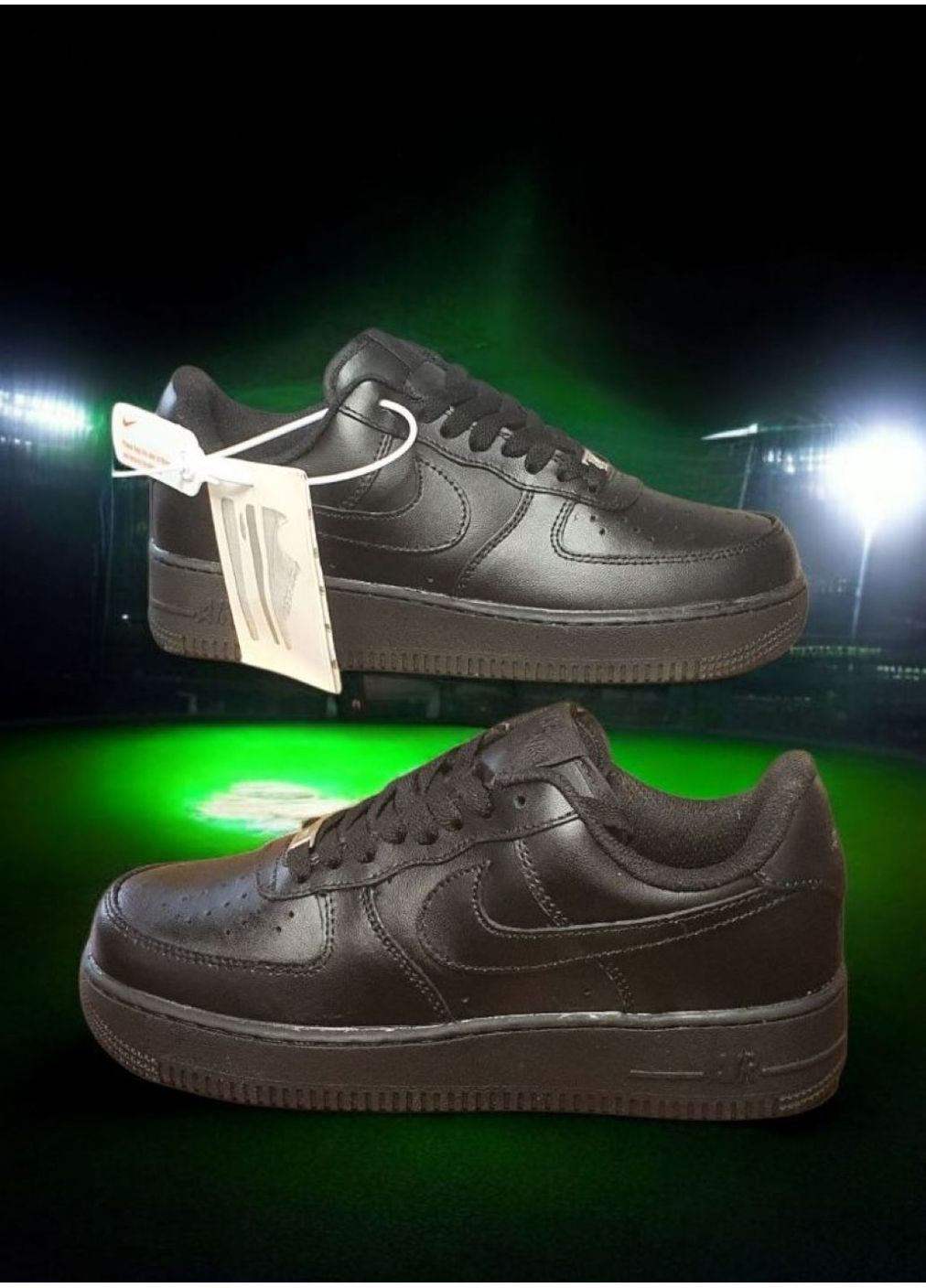 Чорні всесезонні кросівки No Brand Air Force