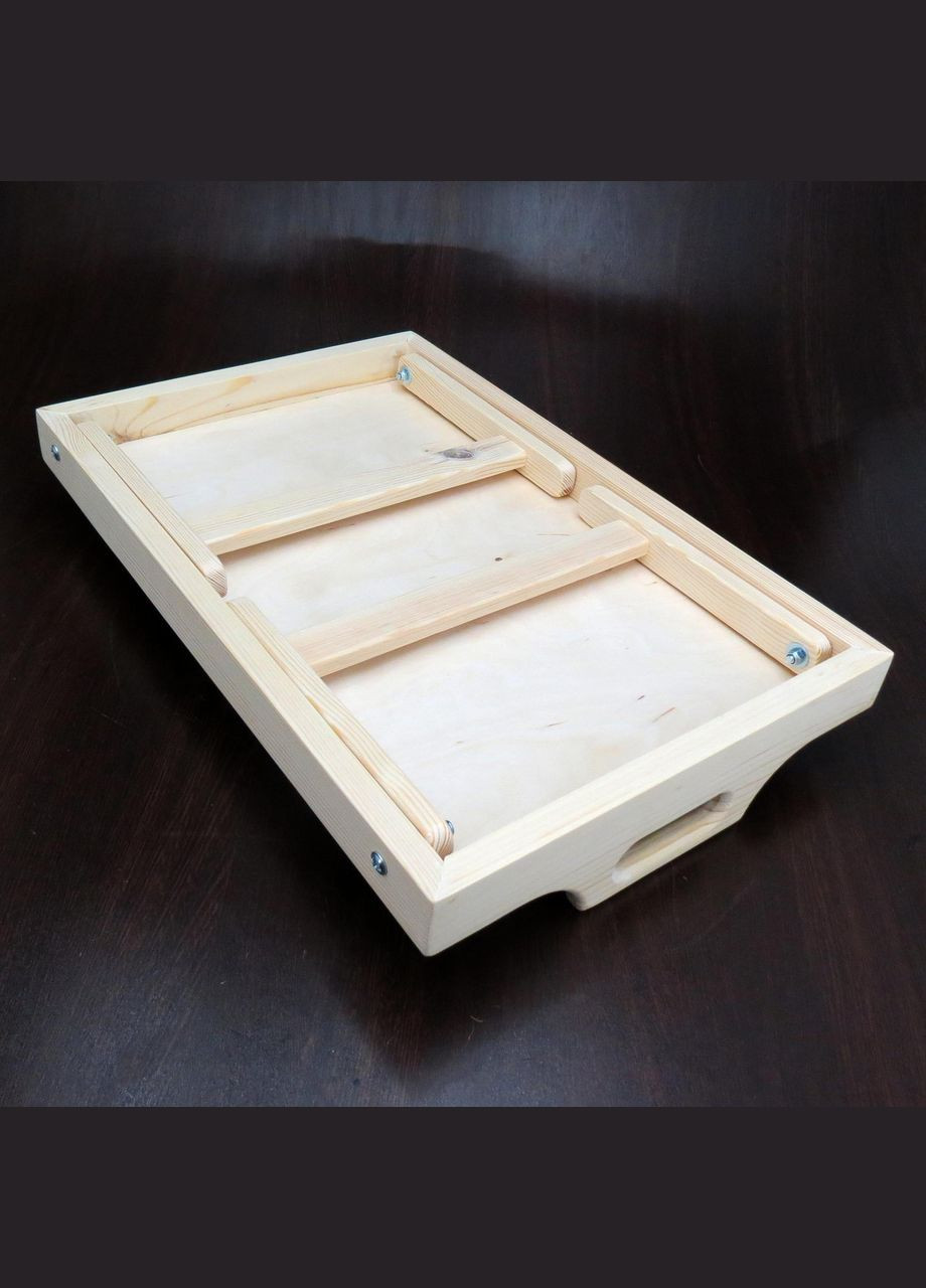 Столик-поднос для завтрака из дерева Кентукки бланже (СТП-003401) No Brand (327867229)