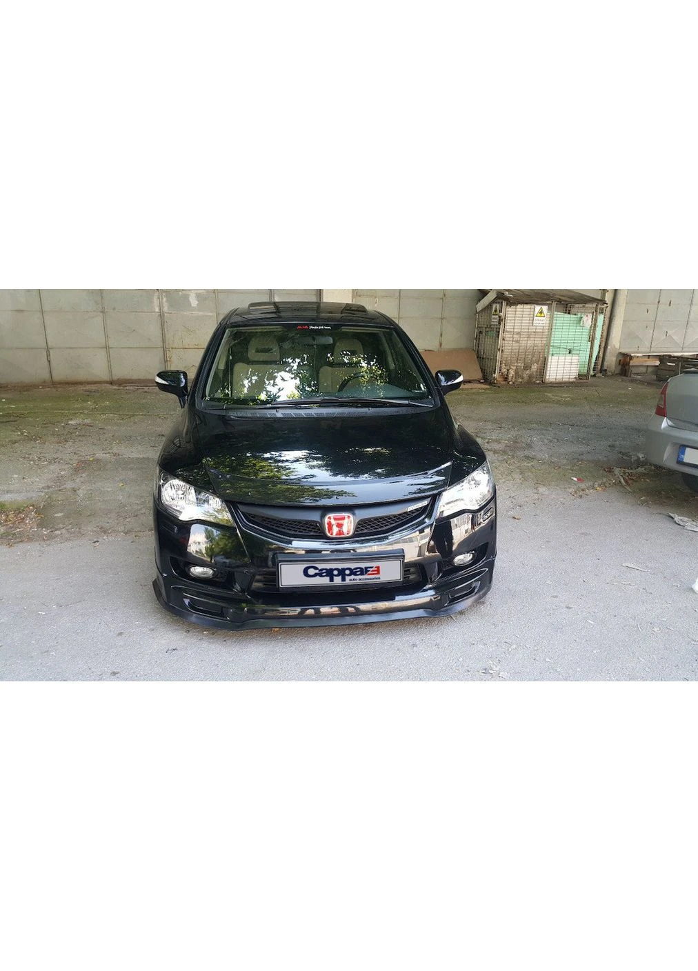 Дефлектор капоту (EuroCap) для Civic Sedan VIII 2006-2011 рр Honda (389043680)