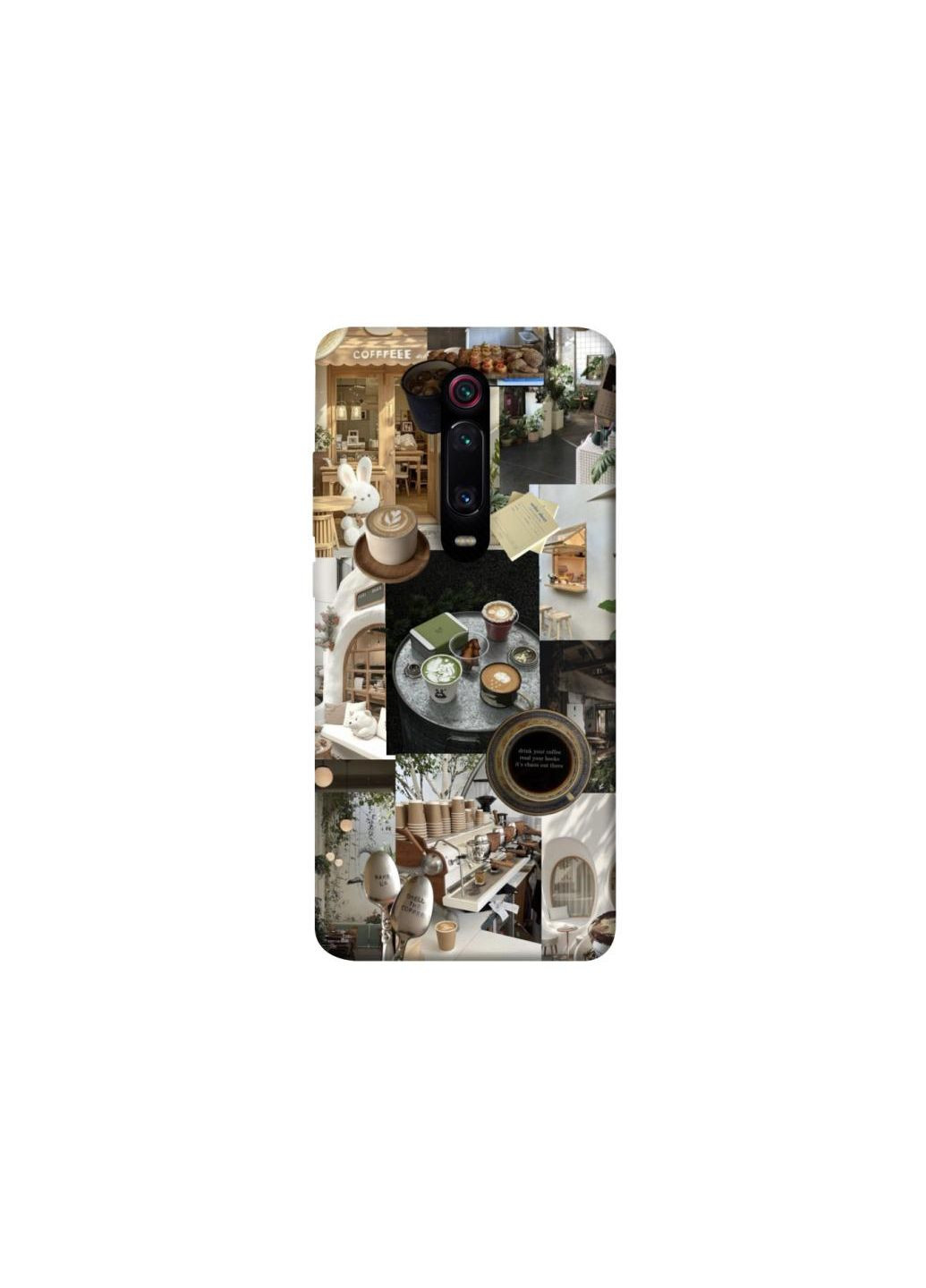 Чехол на Xiaomi Redmi K20 / K20 Pro / Mi9T / Mi9T Pro Coffee collage ver.4 Frontalka (355318298)