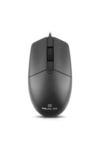 Мышка RM-210 USB Black (EL123200036) Real-El (399918910)
