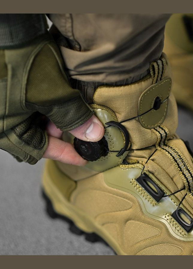 Тактические берцы на автозавязке весна/лето койот Freedom (333155032)