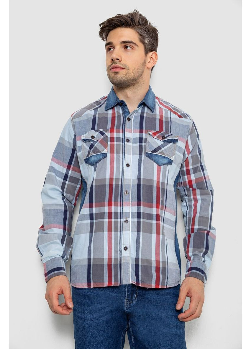 Серая рубашка Ager