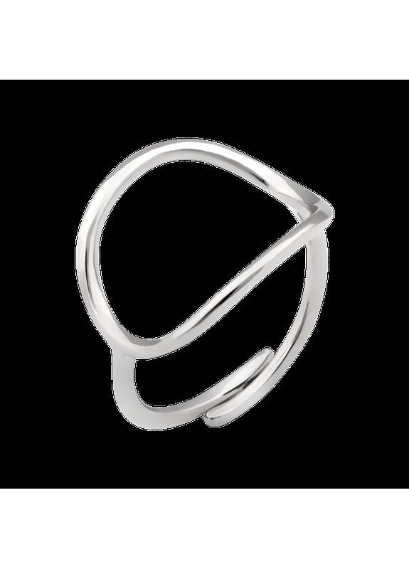 Серебряное кольцо Сфера на фаланге без камней Каштан (342334832)